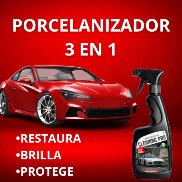 CLEANING PRO 3 EN 1 REVIVE, BRILLA Y PROTEGE TU VEHÍCULO